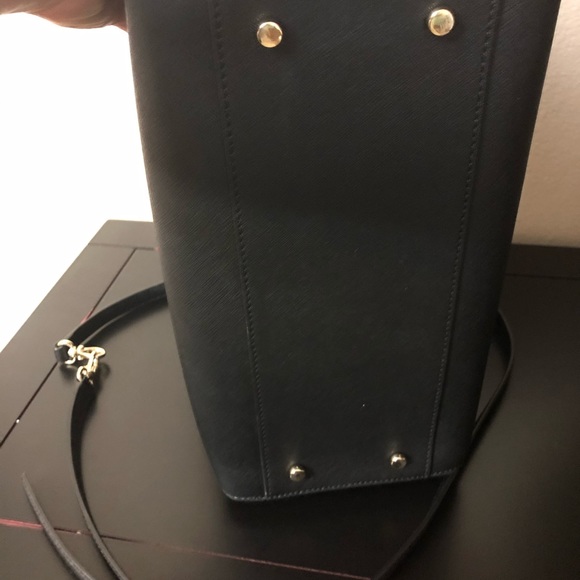 Kate Spade Hadlee Laurel Way Black Satchel/ Wallet - Picture 3 of 6